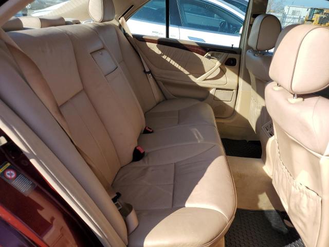 Photo 10 from auction – 2000 MERCEDES-BENZ E 320 with VIN WDBJF65J5YB096388