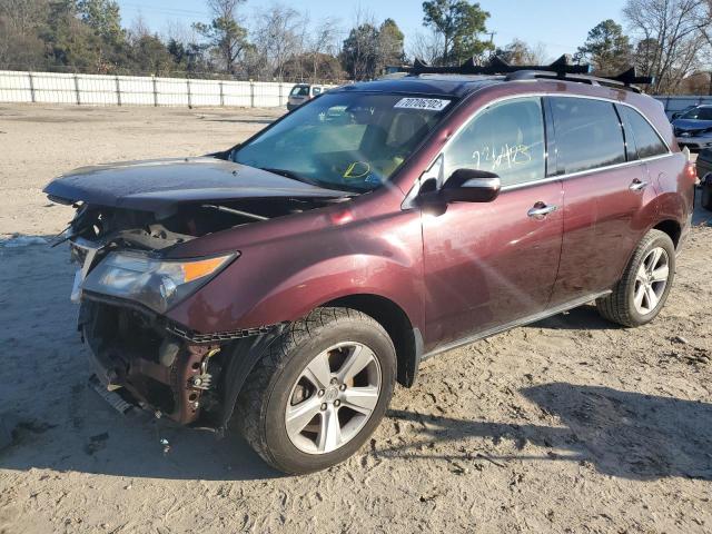 ACURA MDX TECHNO 2011 with VIN 2HNYD2H45BH521590 - Photo from auction