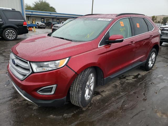 FORD EDGE SEL 2016 with VIN 2FMPK3J98GBC23513 - Photo from auction
