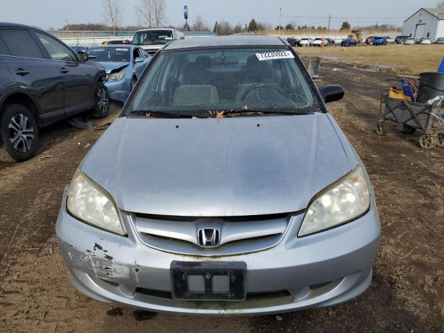 Photo 5 from auction – 2004 HONDA CIVIC with VIN 2HGES16474H611176