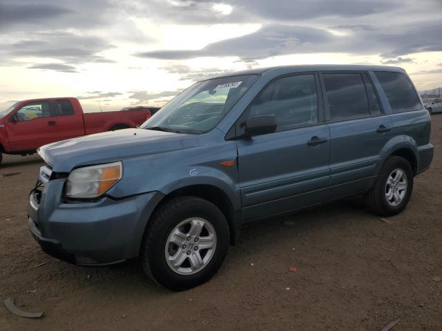 HONDA PILOT LX 2007 with VIN 2HKYF18117H514473 - Photo from auction