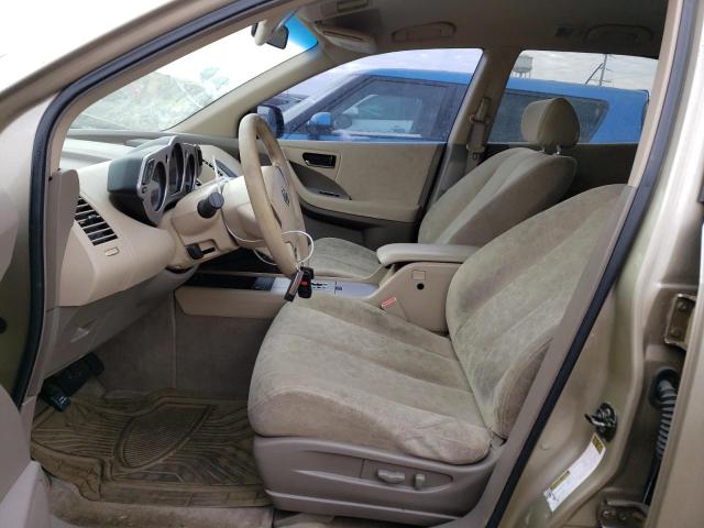 Photo 7 from auction – 2005 NISSAN MURANO SL with VIN JN8AZ08T65W329447