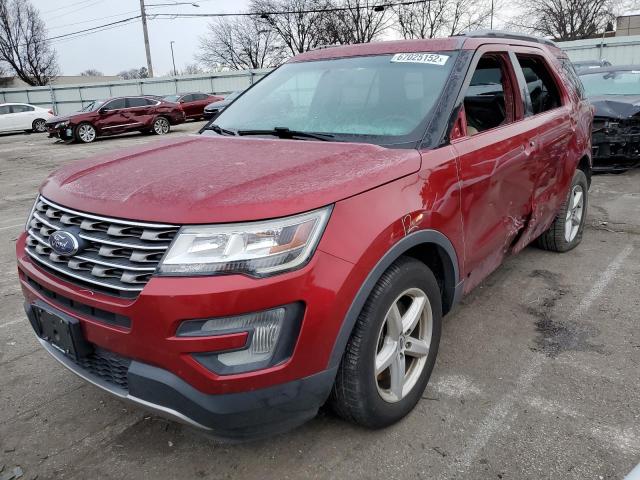 FORD EXPLORER X 2017 with VIN 1FM5K8DH7HGA88137 - Photo from auction