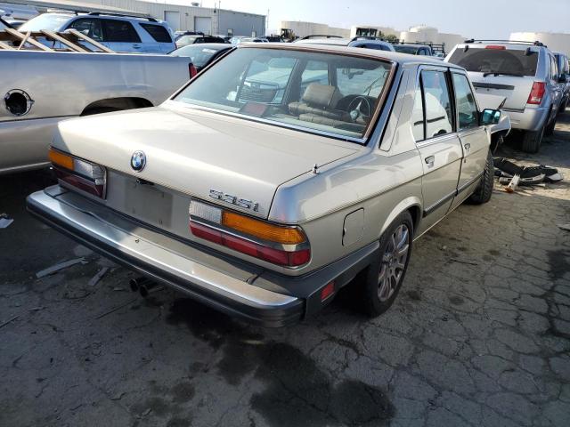 Photo 3 from auction – 1986 BMW 535 I with VIN WBADC7402G0963050