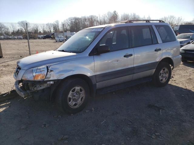 Photo 1 from auction – 2005 HONDA PILOT LX with VIN 2HKYF18175H519268