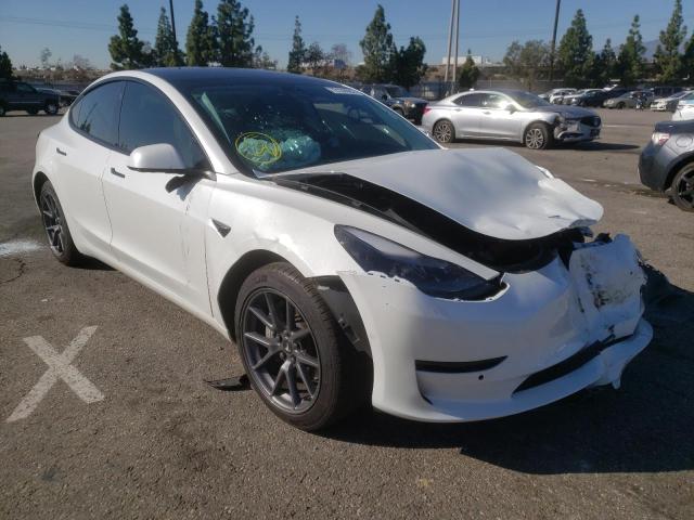 Photo 4 from auction – 2021 TESLA MODEL 3 with VIN 5YJ3E1EA0MF994842