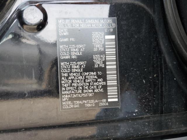 Photo 14 from auction – 2020 NISSAN ROGUE S with VIN KNMAT2MTXLP537367