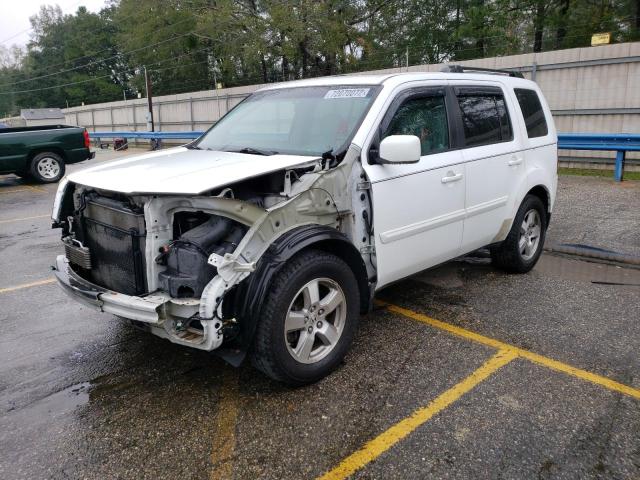 HONDA PILOT EX 2009 with VIN 5FNYF38409B020614 - Photo from auction