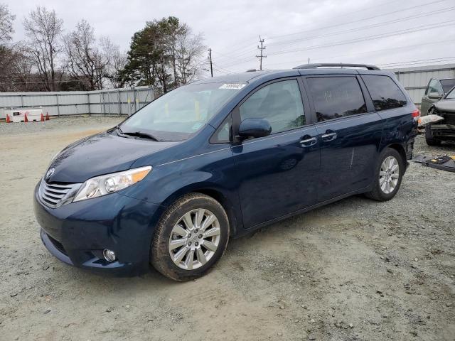 TOYOTA SIENNA XLE 2011 with VIN 5TDYK3DC7BS040823 - Photo from auction