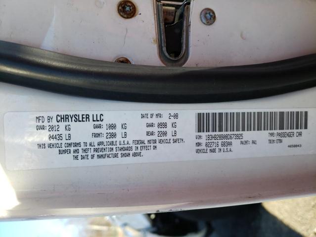Photo 14 from auction – 2008 DODGE CALIBER with VIN 1B3HB28B08D673925