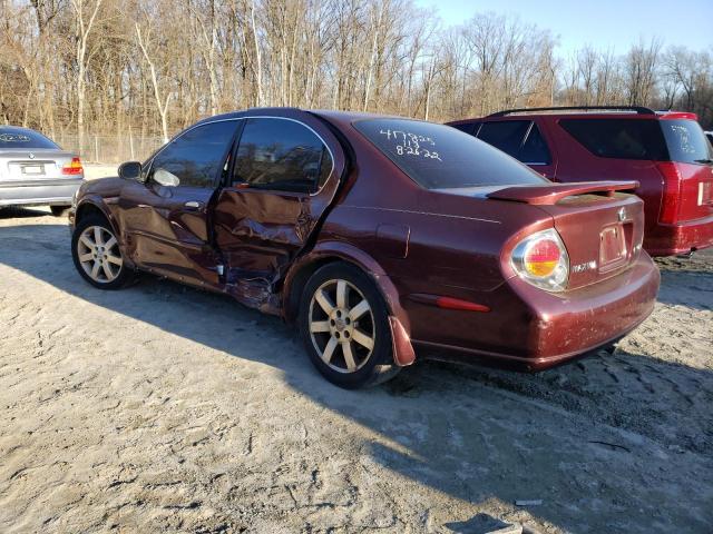 Photo 2 from auction – 2002 NISSAN MAXIMA GLE with VIN JN1DA31D22T426312