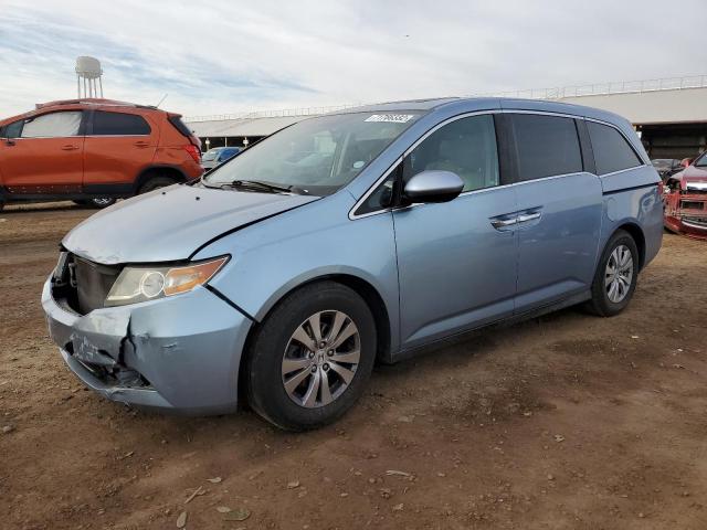 HONDA ODYSSEY EX 2014 with VIN 5FNRL5H6XEB106436 - Photo from auction