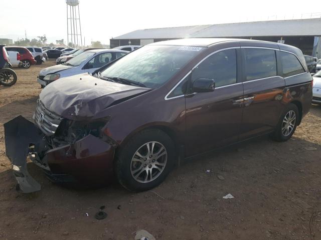 HONDA ODYSSEY EX 2011 with VIN 5FNRL5H61BB091692 - Photo from auction