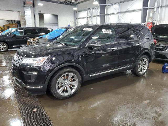 FORD EXPLORER L 2018 with VIN 1FM5K8F80JGB65482 - Photo from auction