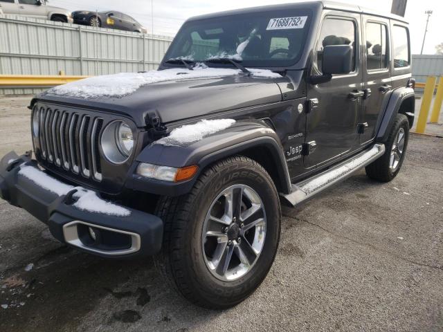 JEEP WRANGLER U 2018 with VIN 1C4HJXEG9JW248082 - Photo from auction