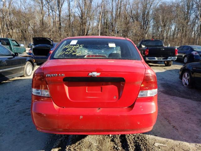 Photo 6 from auction – 2005 CHEVROLET AVEO BASE with VIN KL1TD52675B375287