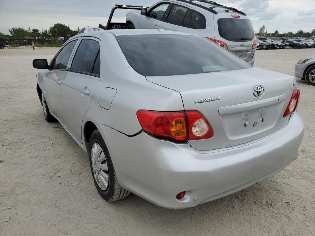 Photo 2 from auction – 2009 TOYOTA COROLLA BA with VIN 1NXBU40E09Z154838