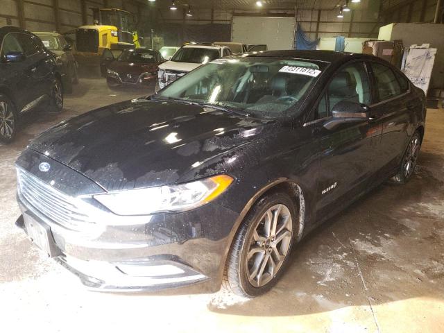 FORD FUSION SE 2017 with VIN 3FA6P0LU6HR356331 - Photo from auction