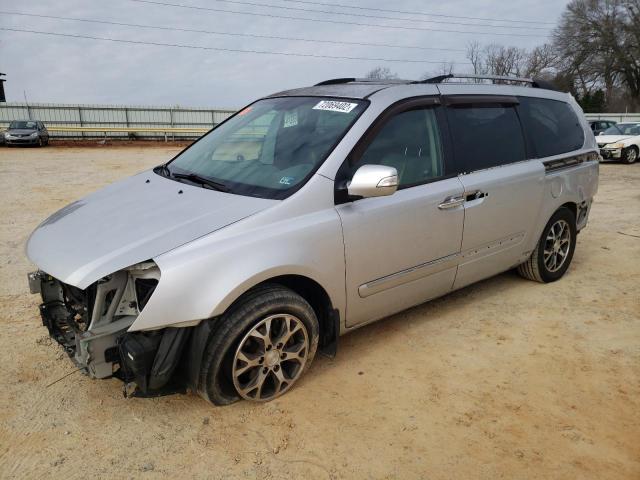 KIA SEDONA EX 2014 with VIN KNDMH4C77E6541190 - Photo from auction