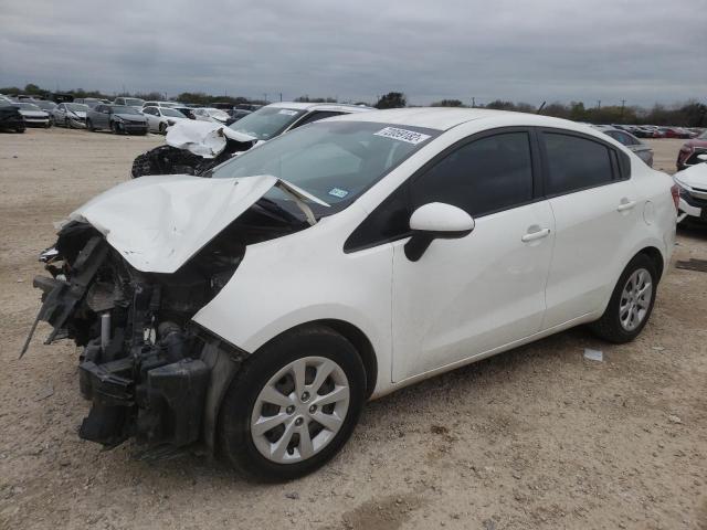 KIA RIO LX 2014 with VIN KNADM4A39E6346085 - Photo from auction