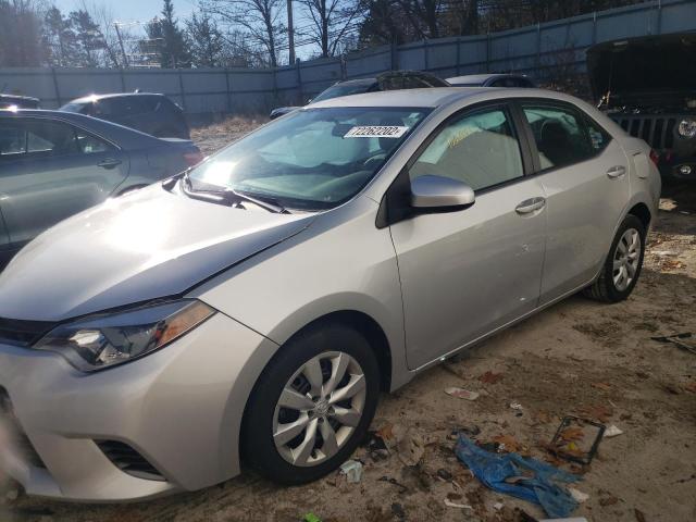TOYOTA COROLLA L 2015 with VIN 2T1BURHE7FC376761 - Photo from auction