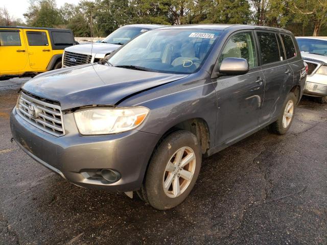 TOYOTA HIGHLANDER 2009 with VIN JTEDS41A992072810 - Photo from auction