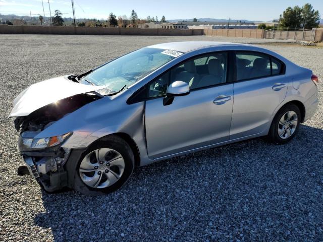 HONDA CIVIC LX 2013 with VIN 2HGFB2F57DH503546 - Photo from auction