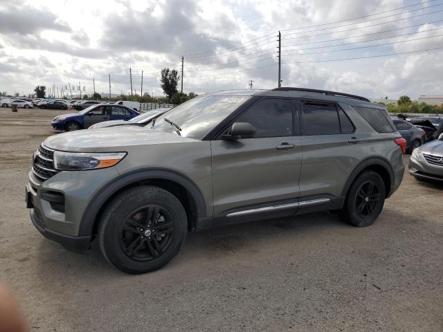 FORD EXPLORER X 2020 with VIN 1FMSK7DH3LGA91204 - Photo from auction