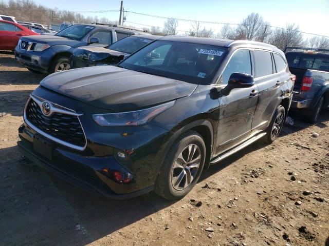 TOYOTA HIGHLANDER 2021 with VIN 5TDHZRBH6MS530945 - Photo from auction