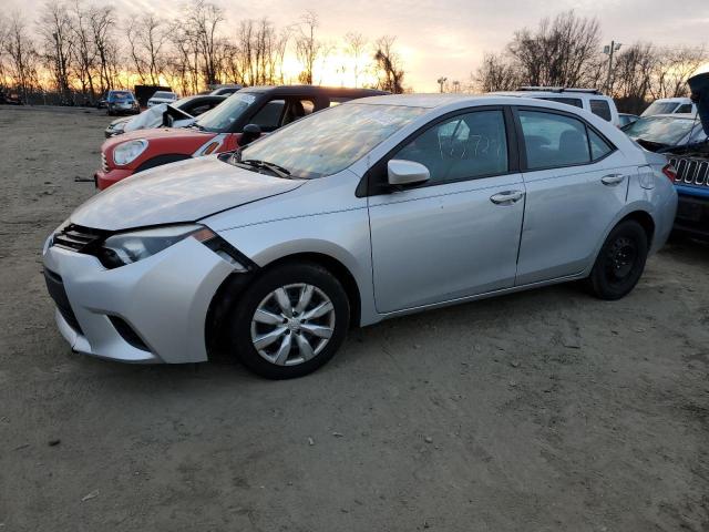 TOYOTA COROLLA L 2014 with VIN 2T1BURHEXEC022652 - Photo from auction