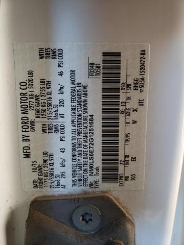 Photo 14 from auction – 2016 FORD TRANSIT with VIN NM0LS6E72G1251684