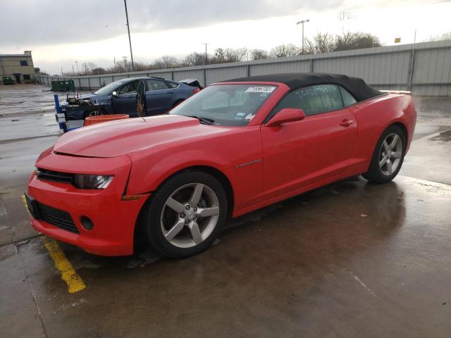 CHEVROLET CAMARO LT 2015 with VIN 2G1FD3D36F9294032 - Photo from auction