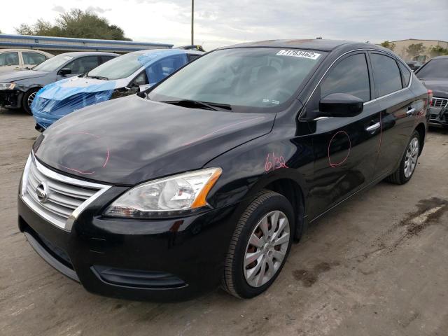 NISSAN SENTRA S 2014 with VIN 3N1AB7AP9EY326897 - Photo from auction