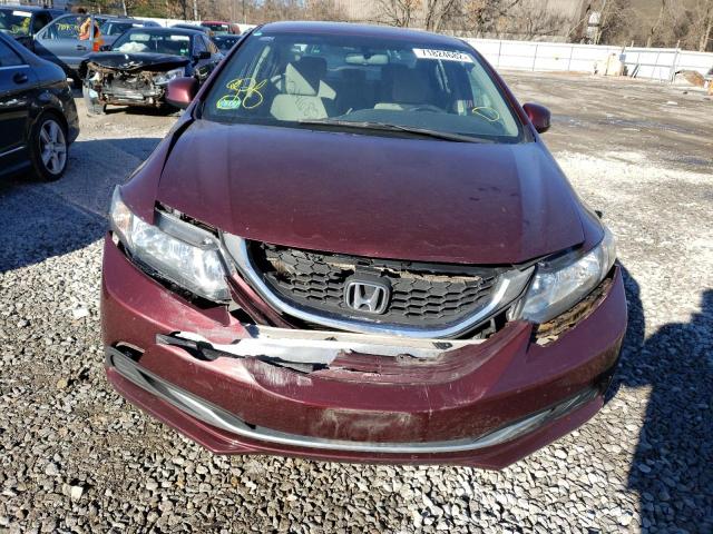Photo 5 from auction – 2013 HONDA CIVIC LX with VIN 2HGFB2F52DH514406