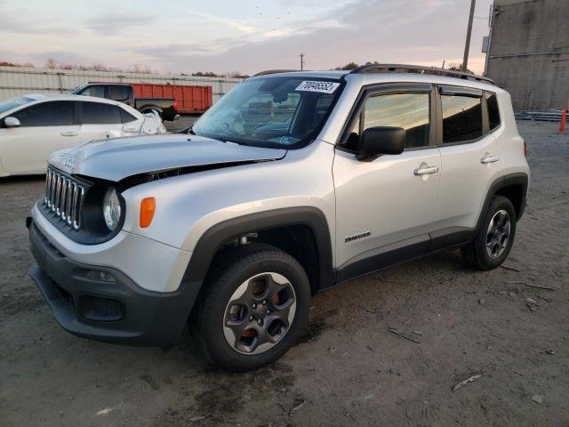 Photo 1 from auction – 2018 JEEP RENEGADE S with VIN ZACCJBAB2JPH18666