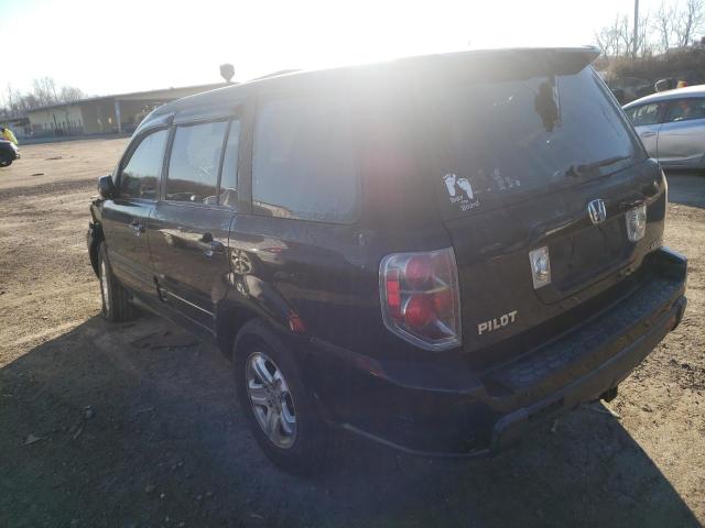 Photo 2 from auction – 2007 HONDA PILOT LX with VIN 5FNYF18197B014902