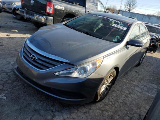 Photo 1 from auction – 2014 HYUNDAI SONATA GLS with VIN 5NPEB4AC1EH940754