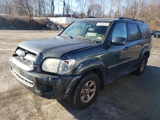 TOYOTA SEQUOIA SR 2007 with VIN 5TDBT44A27S291604 - Photo from auction