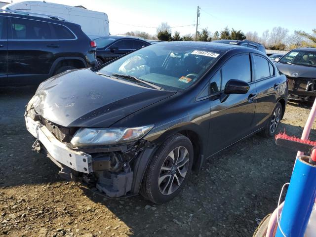 HONDA CIVIC EX 2014 with VIN 19XFB2F81EE071977 - Photo from auction