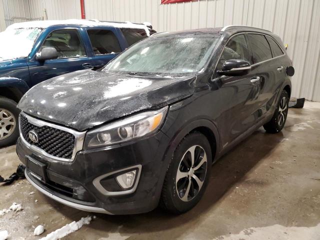 KIA SORENTO EX 2016 with VIN 5XYPHDA13GG033195 - Photo from auction