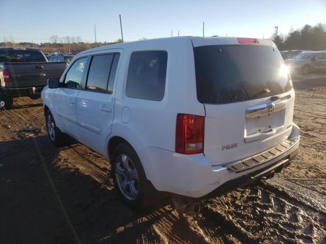 Photo 2 from auction – 2012 HONDA PILOT EXL with VIN 5FNYF4H56CB025614