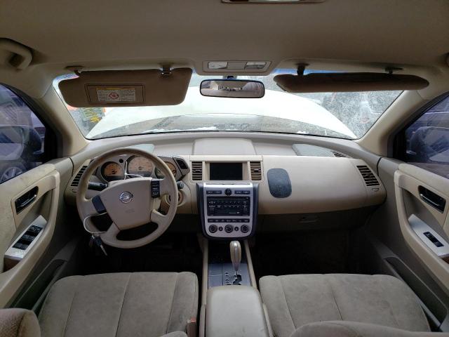 Photo 8 from auction – 2005 NISSAN MURANO SL with VIN JN8AZ08T65W329447