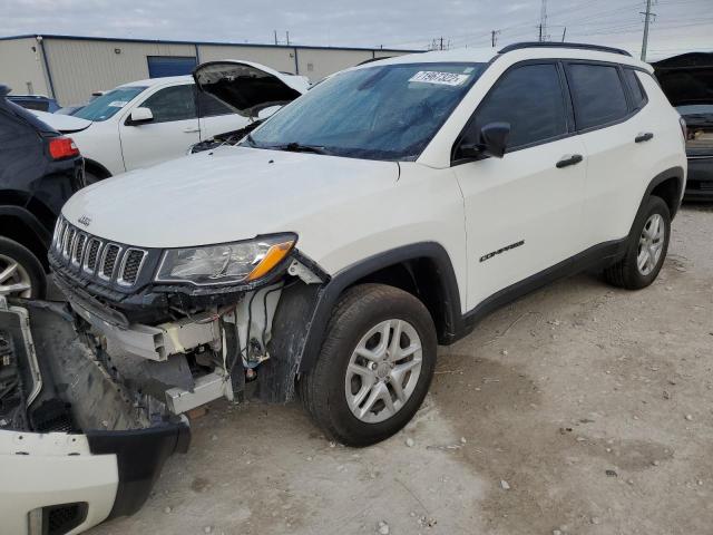 JEEP COMPASS SP 2017 with VIN 3C4NJDABXHT620668 - Photo from auction