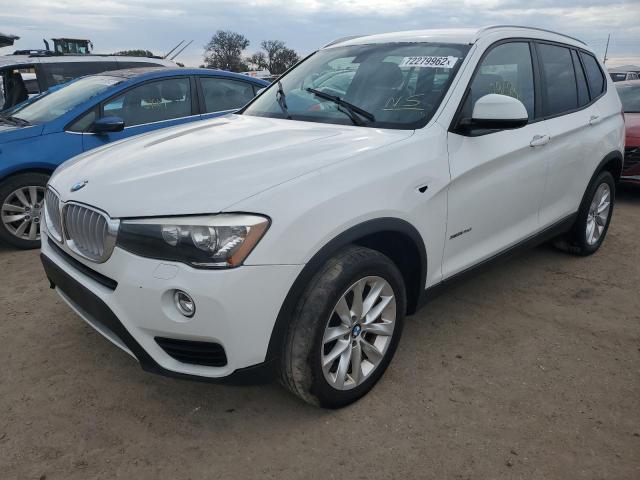 BMW X3 XDRIVE2 2015 with VIN 5UXWY3C52F0E96800 - Photo from auction
