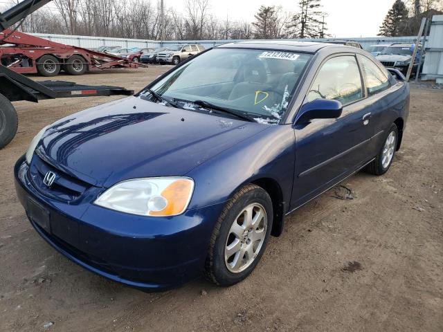 HONDA CIVIC EX 2003 with VIN 1HGEM22933L050171 - Photo from auction