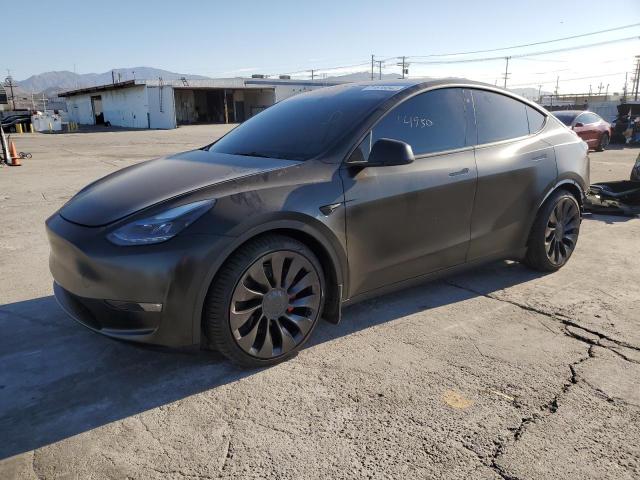 TESLA MODEL Y 2022 with VIN 7SAYGDEF6NF397664 - Photo from auction