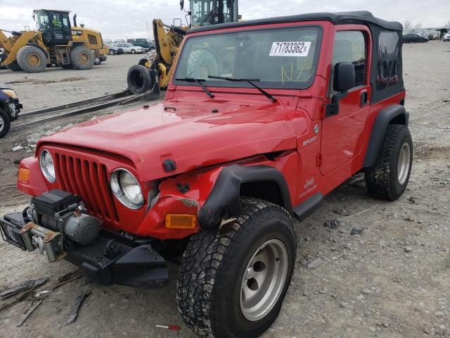 JEEP WRANGLER / 2005 with VIN 1J4FA49SX5P320289 - Photo from auction