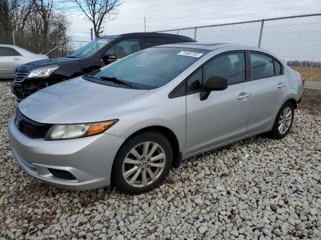 HONDA CIVIC EX 2012 with VIN 19XFB2F81CE035137 - Photo from auction