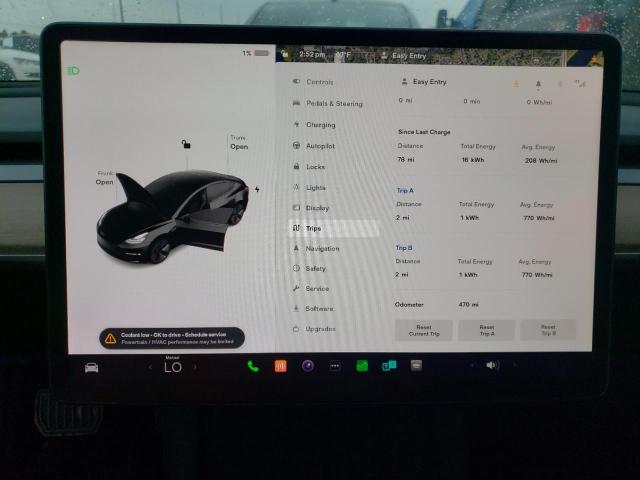 Photo 9 from auction – 2022 TESLA MODEL 3 with VIN 5YJ3E1EA2NF344783