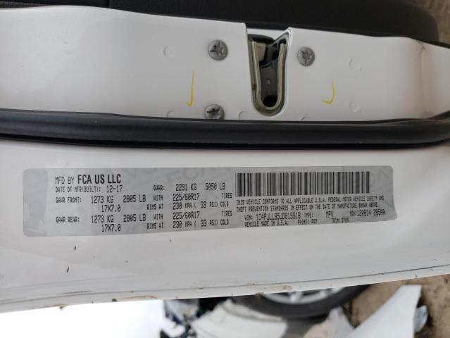 Photo 14 from auction – 2018 JEEP CHEROKEE L with VIN 1C4PJLLB5JD615518